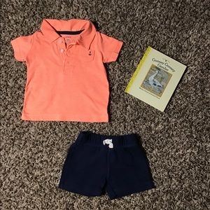 Carter’s matching short set